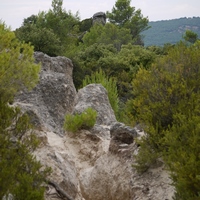 Photo de France - Le Cirque de Mourèze et le Lac du Salagou